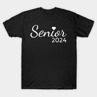 Senior Mom Class of 2024 Matching Senior T-Shirt